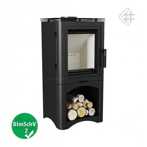 Koza K5 oceľová na podstavci s výklenkom na drevo