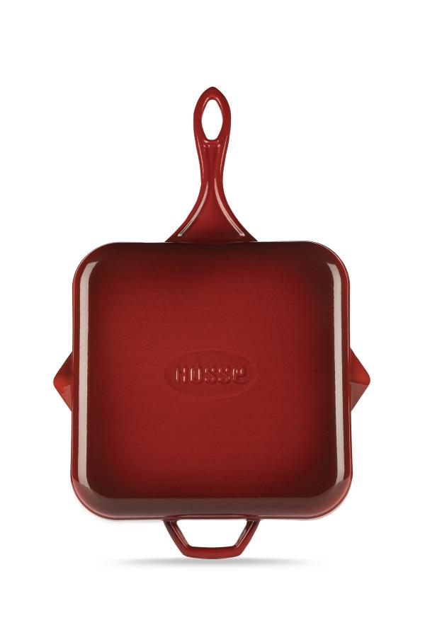 HÓSSE H 28 červená litinová pánev - Obrázek 4