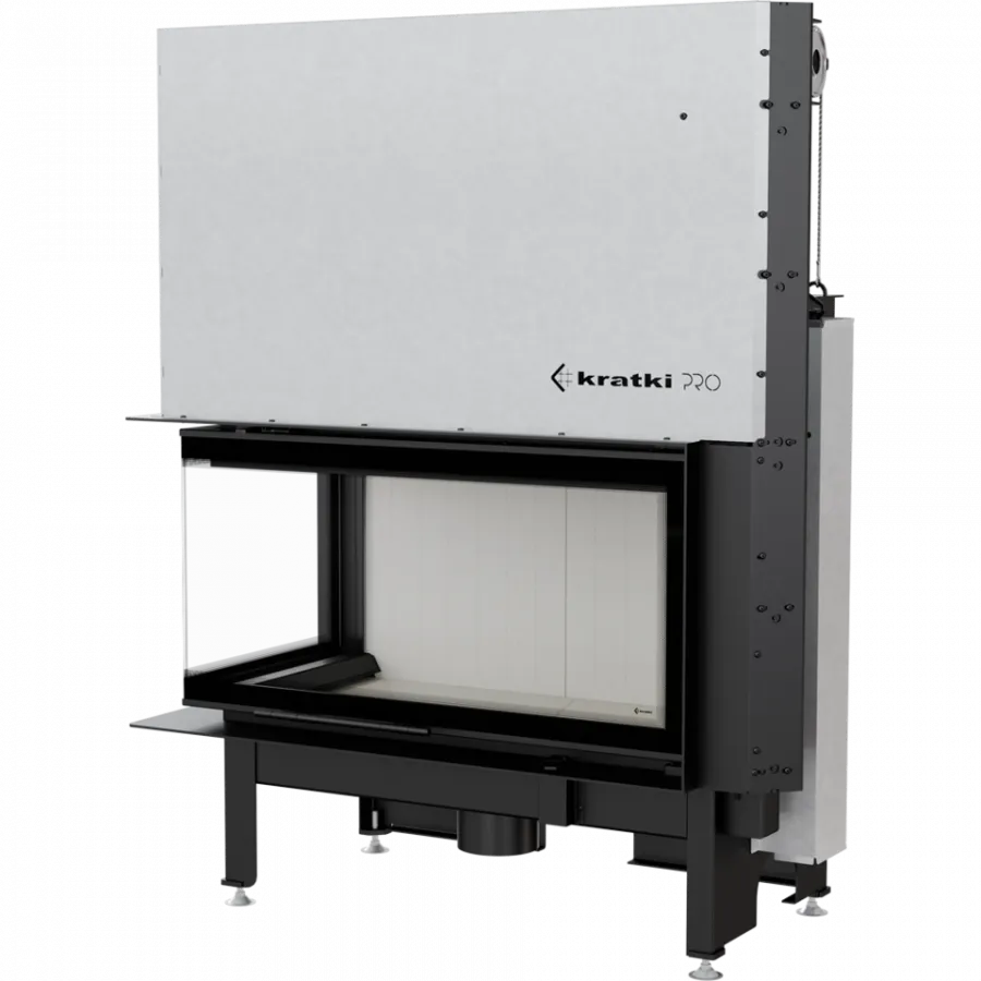 Krbová vložka NADIA 14 BS ľavé presklenie s výsuvnym otváraním dvierok - Obrázek 3