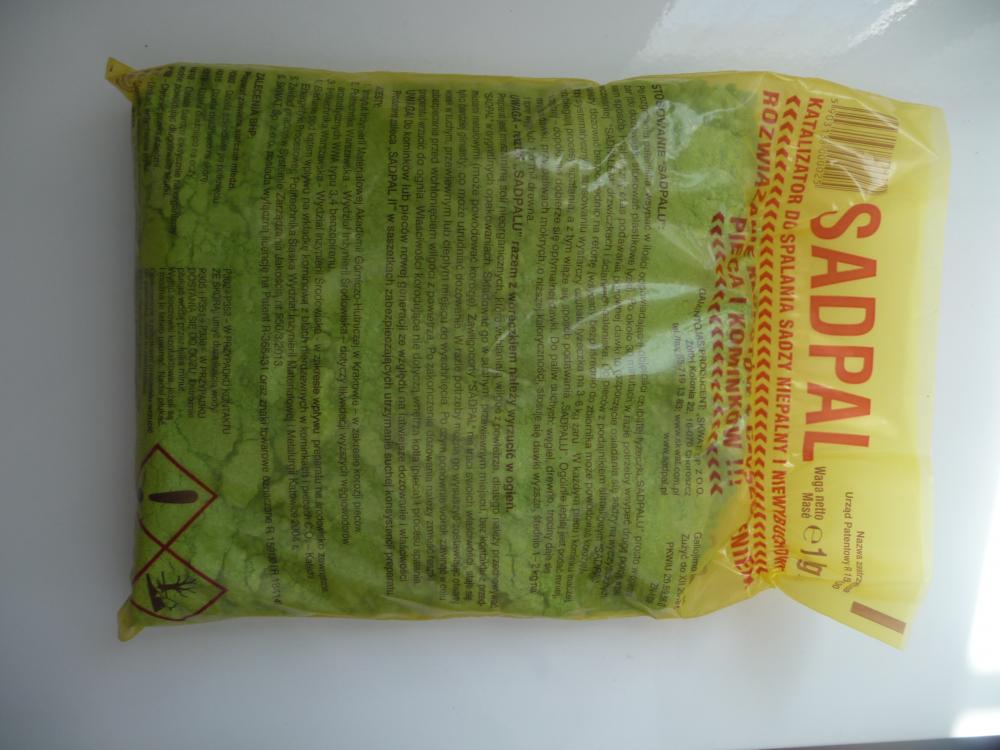 Čistič komínov Sadpal 1KG