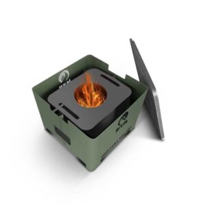 BBQ VERA gril na pelety zelený