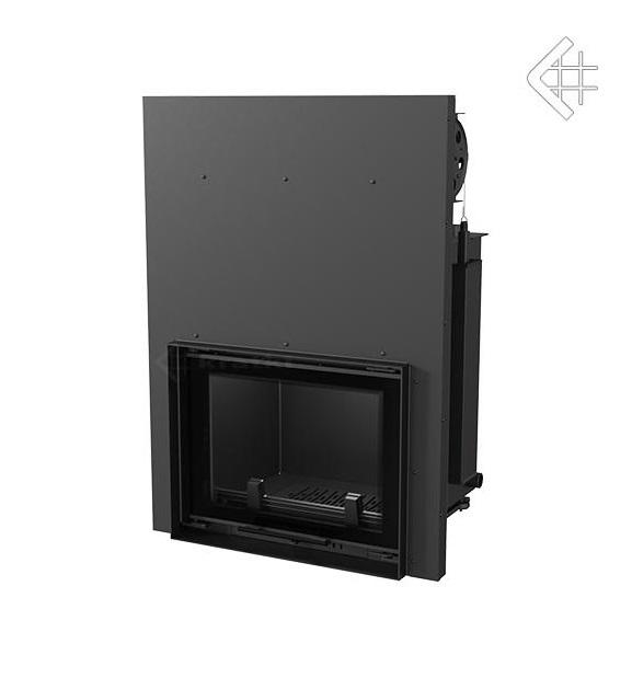 Teplovodná krbová vložka ZUZIA 15 s výsuvným otváraním dvierok a dochladzovacou špirálou - Obrázek 3