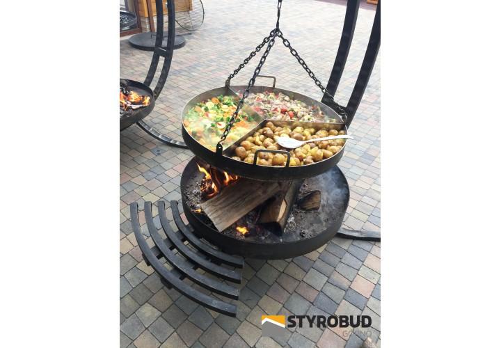 Trojdílná panvice na grill ALFA 1-2 - Obrázek 2