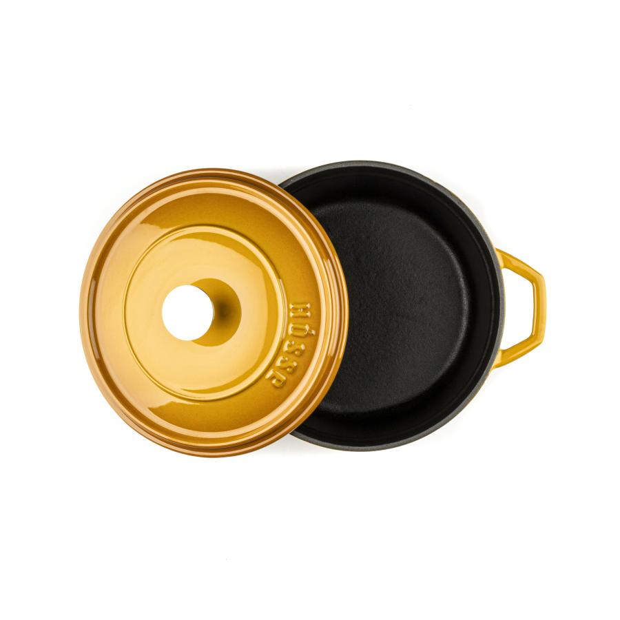 HÓSSE 20cm - 2,6 l žlutý litinový hrnec - Obrázek 5