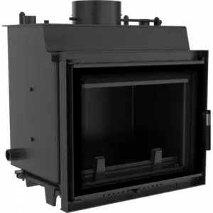 Teplovodná krbová vložka MAJA 12 DECO s dochladzovacou špirálou