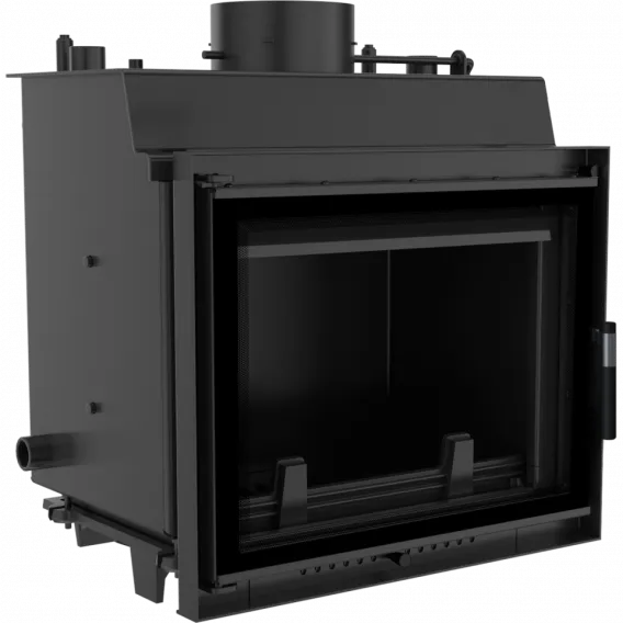 Teplovodná krbová vložka MAJA 12 DECO s dochladzovacou špirálou