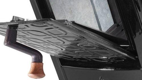 Splyňovacie liatinové kachle MANCHESTER čierne - Obrázek 4