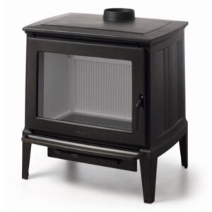 Liatinové kachle E-30 L s ohniskom z bielej liatiny