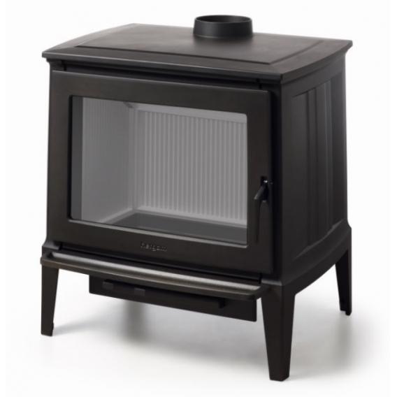 Liatinové kachle E-30 L s ohniskom z bielej liatiny