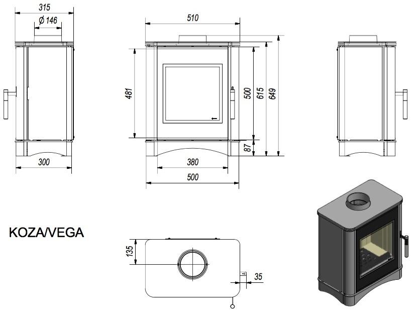 Koza VEGA - Obrázek 2