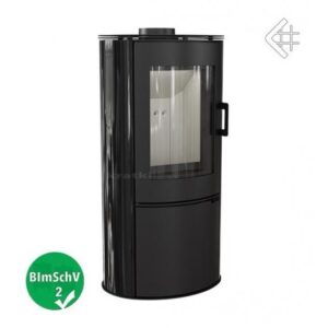 Koza AB s čiernymi kachľovými panelmi