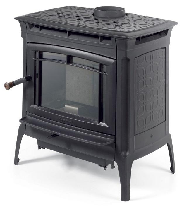 Splyňovacie liatinové kachle MANCHESTER čierne - Obrázek 5