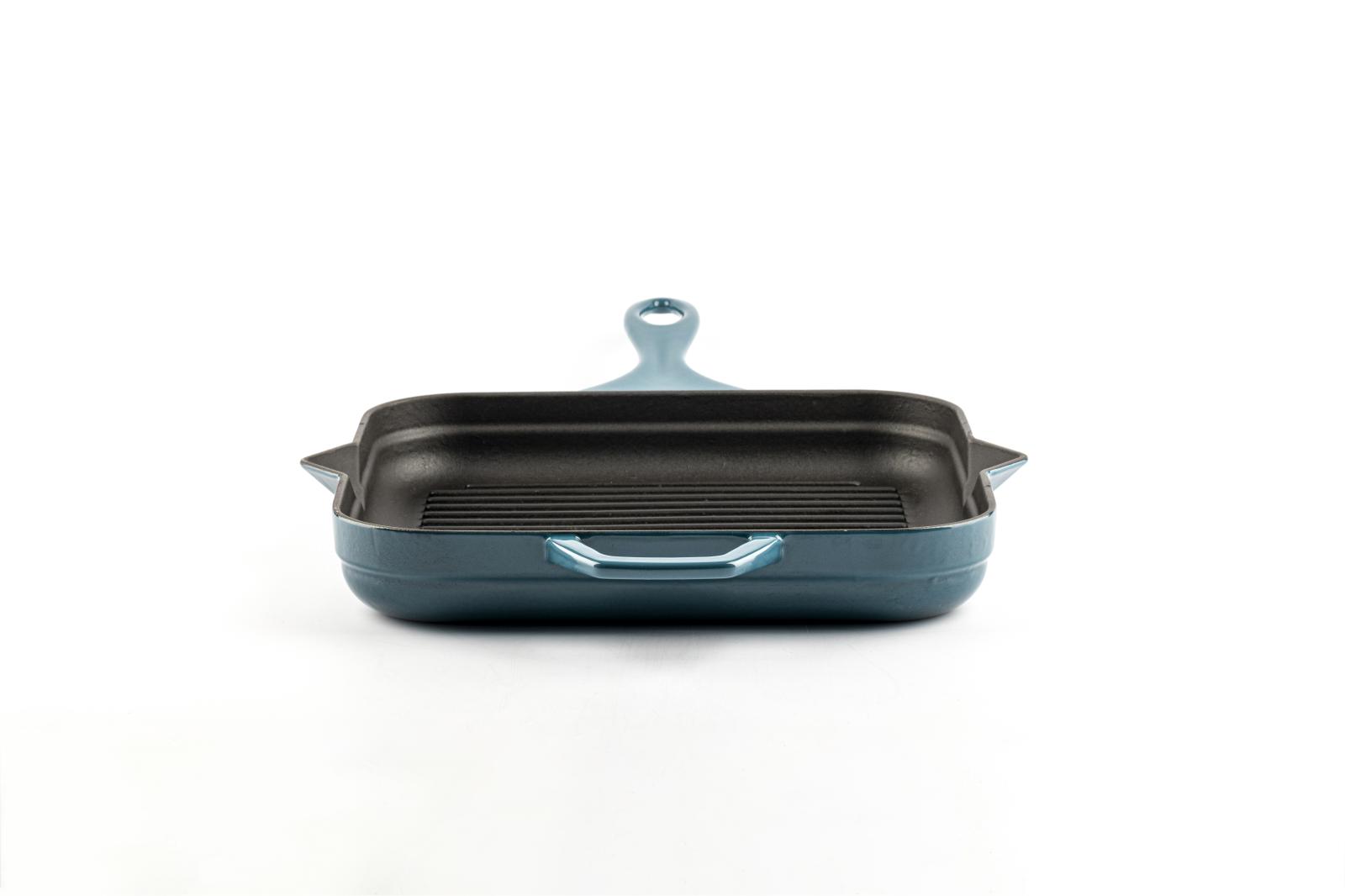 HÓSSE H 28 modrá litinová pánev - Obrázek 2