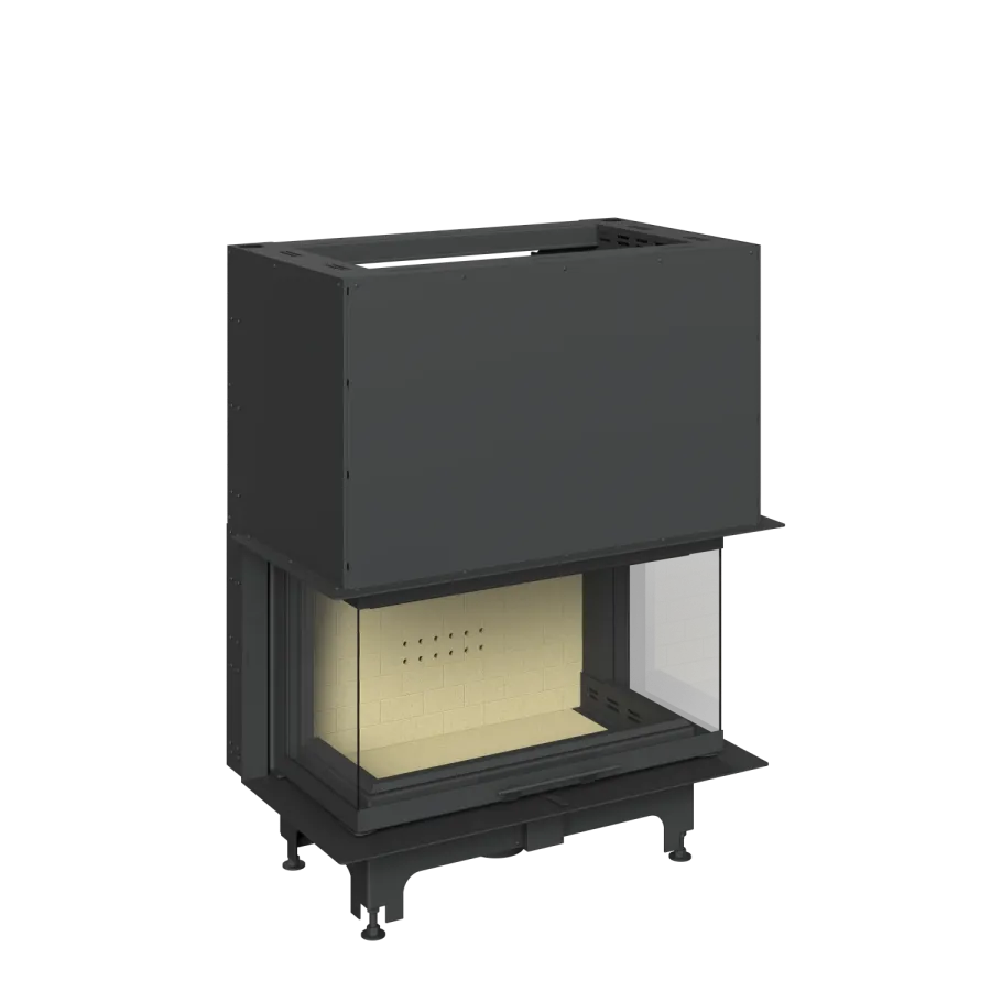 Krb 3V 90/G/V s výsuvem do vrchu a trojitým prosklením