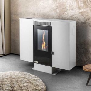Peletová kamna TP09 s možností napojení na rozvod vzduchu