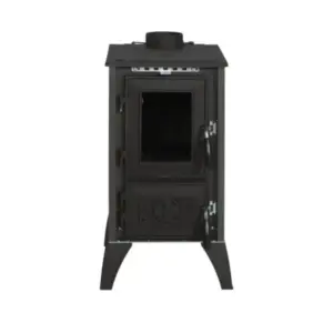 IGLO černá krbová kamna s litinovou varnou deskou