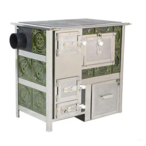 Sporák na tuhé palivo KS 5 PK s teplovodním výměníkem