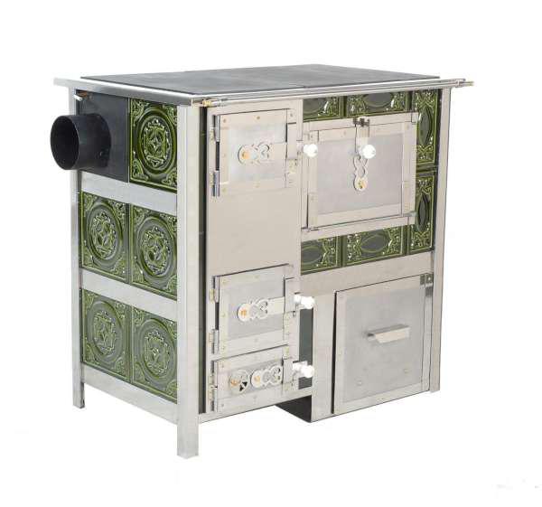 Sporák na tuhé palivo KS 5 PK s teplovodním výměníkem