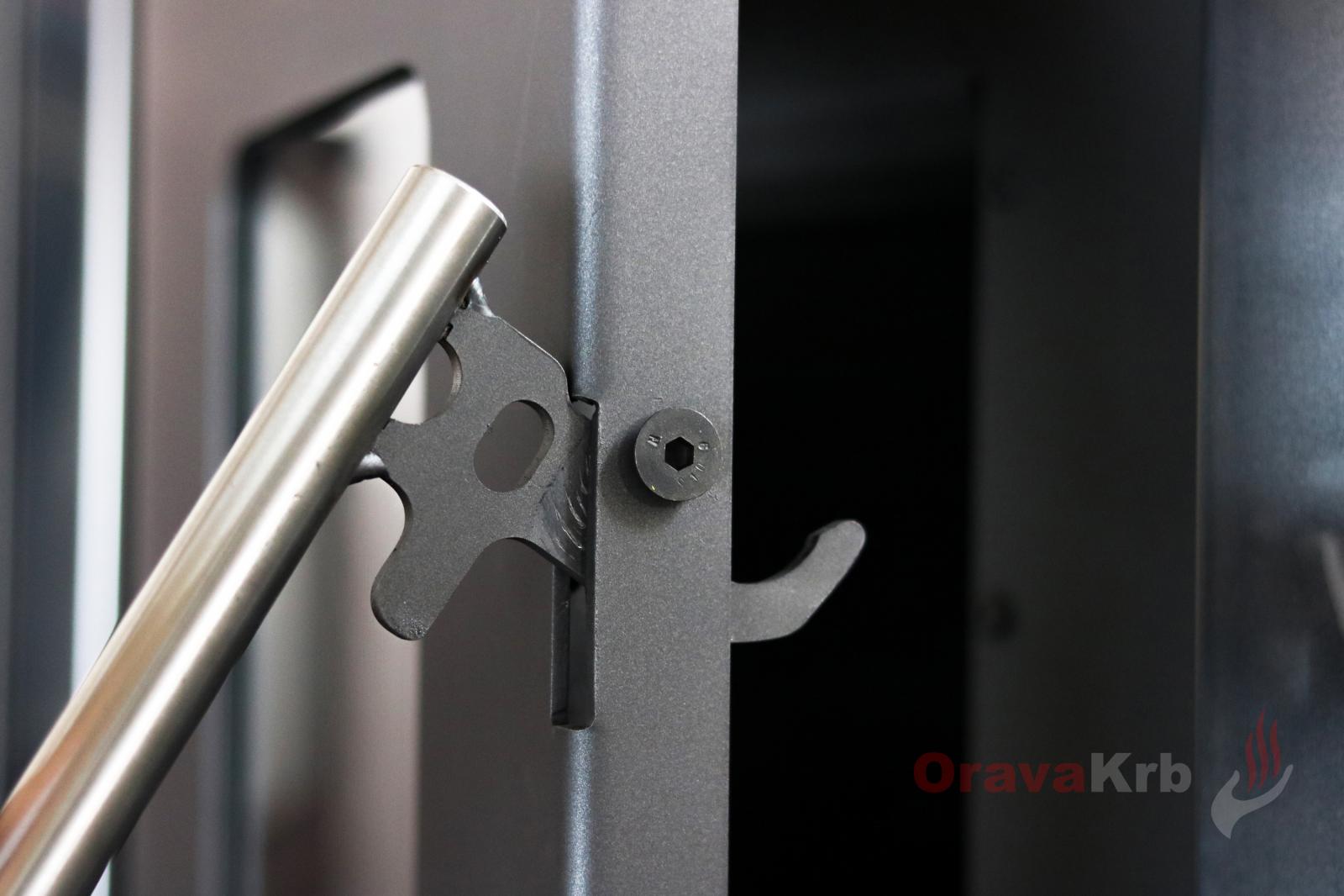 STAR 2 LUX teplovodní sporak červený s výměníkem 25KW - Obrázek 8