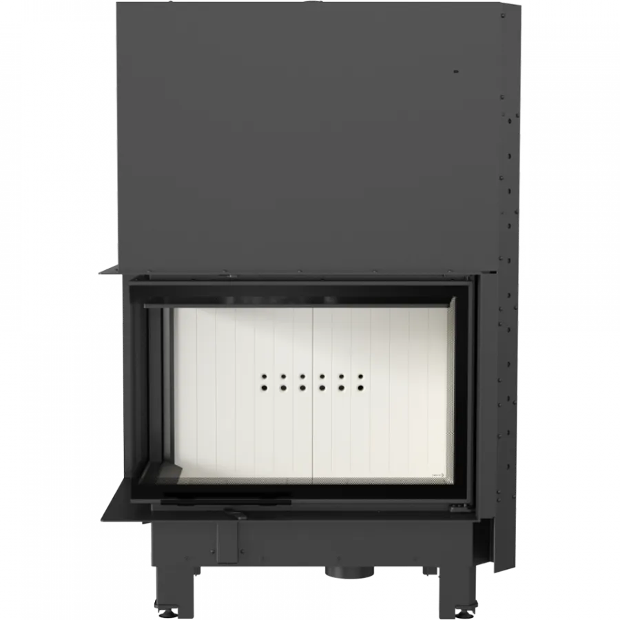 Krbová vložka MBA 17 BS ľavé presklenie s výsuvným otváraním dvierok - Obrázek 4