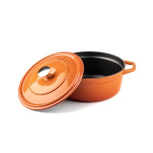 HÓSSE 24cm - 4,4 l oranžový litinový hrnec