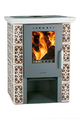 Keramické kachle Jasmin 6KW dvojfarebné - Obrázek 2