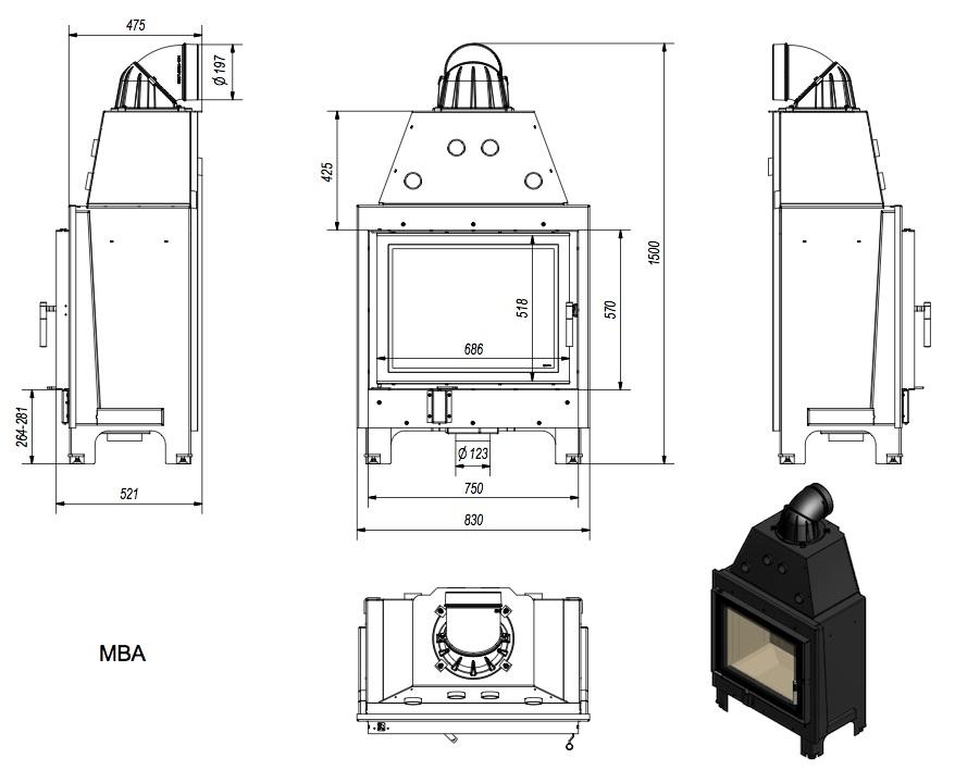 Krbová vložka MBA 17 - Obrázek 5