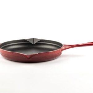 HÓSSE O 28 červená litinová pánev