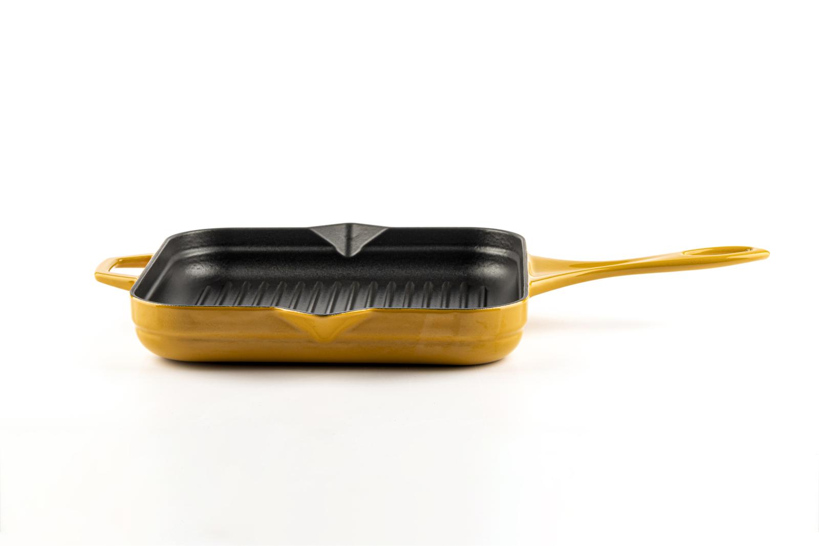 HÓSSE H 28 žlutá litinová pánev