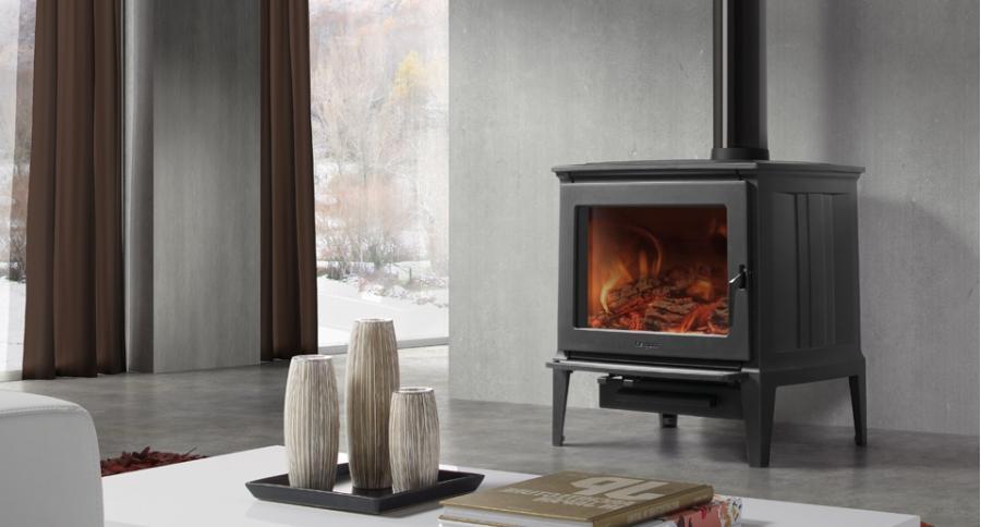 Liatinové kachle E-30 L s ohniskom z bielej liatiny - Obrázek 3