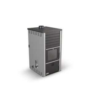 Kamna SUPERNOVA šedá s výměníkem 15-34KW +příslušenství