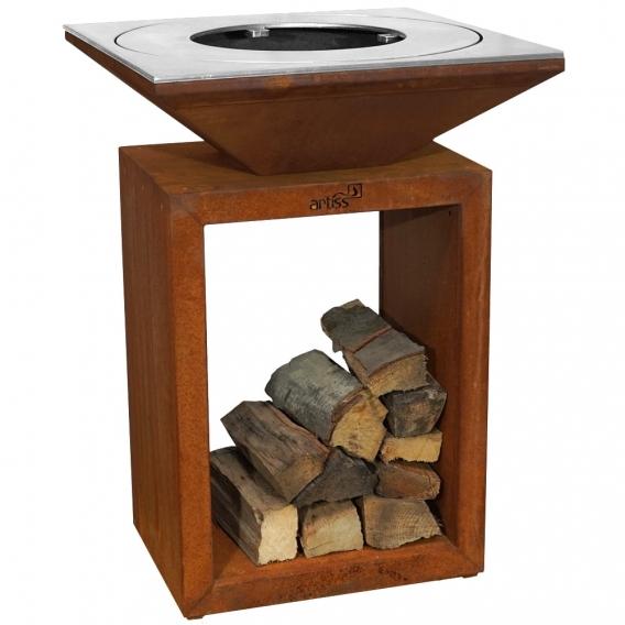 Záhradný gril G8 BASIC - corten