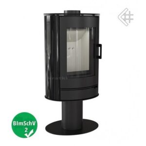 Koza AB na podstavci s černými kachlovými panely