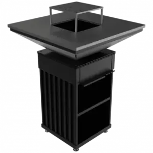 Ohniště s grilem QUADRUM VERTICAL