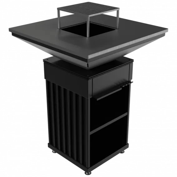 Ohniště s grilem QUADRUM VERTICAL