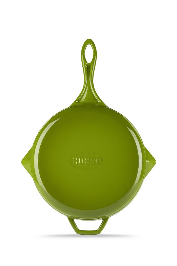 HÓSSE O 28 zelená litinová pánev - Obrázek 4