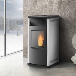 Peletové horkovzdušná kamna TEBA T10 s výkonem 10kw