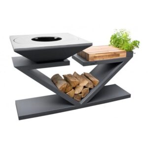 ARTISS záhradný gril G5 - corten