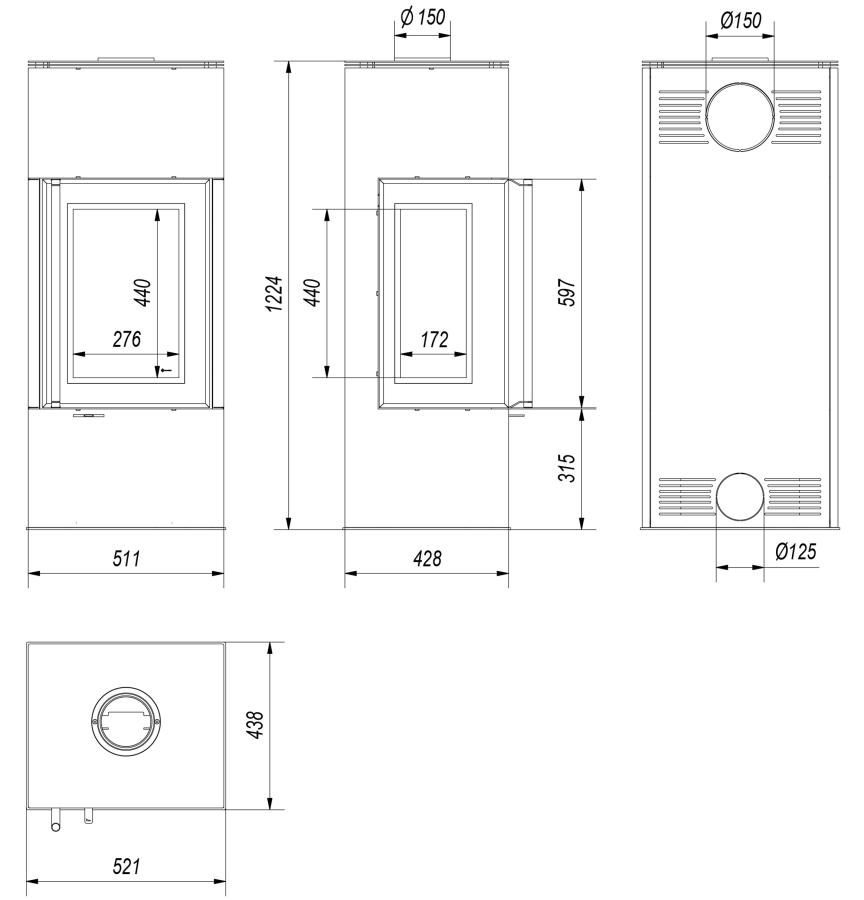 THOR 8 VIEW s trojstranným presklením - Obrázek 2