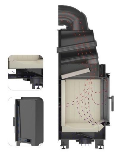 Krbová vložka MBZ 13 s výsuvným otváraním dvierok - Obrázek 4