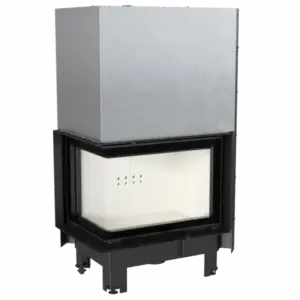 Krbová vložka MBZ 13 BS ľavé presklenie s výsuvným otváraním dvierok