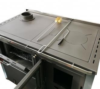 STAR 2 LUX teplovodní sporák krémový s výměníkem 25KW - Obrázek 5