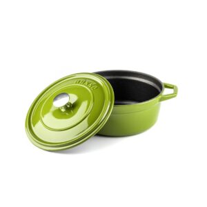 HÓSSE 24cm , 4,4 l zelený litinový hrnec