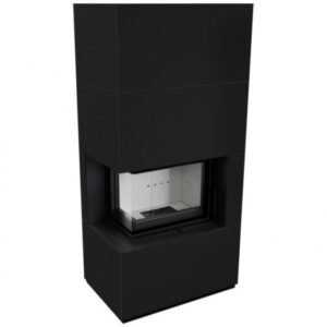 Modulárny krb FLOKI ľavá - ZIMBABWE NERO