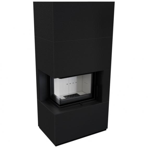 Modulárny krb FLOKI ľavá - ZIMBABWE NERO