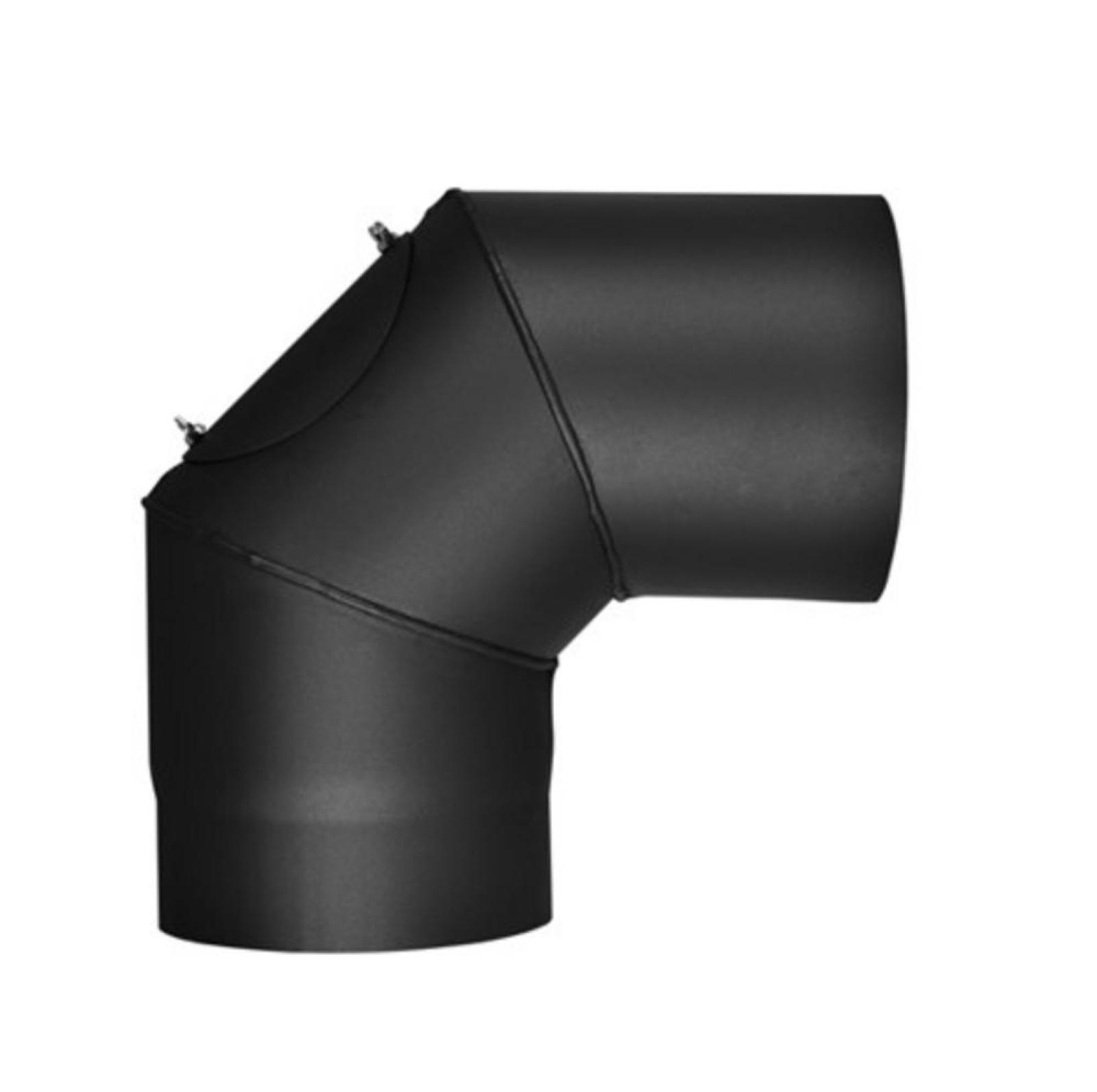 Koleno dymové hrubostenné 150/90/1,5mm čist.