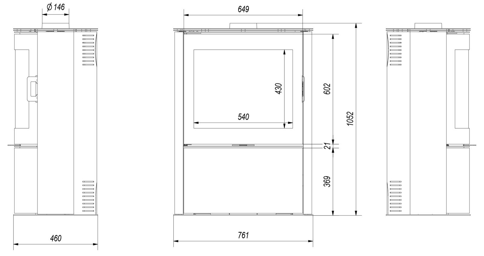 Koza AB 2 ocelová - Obrázek 2