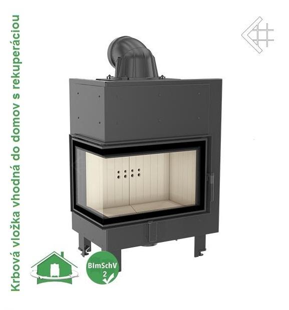 Krb Kratki MBM 10 kW BS levé prosklení