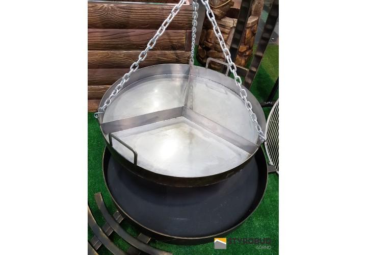 Trojdílná panvice na grill ALFA 1-2