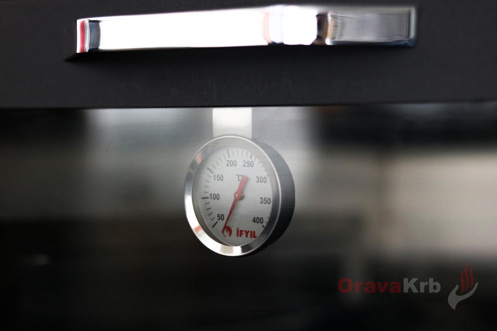 STAR 2 LUX teplovodní sporak červený s výměníkem 25KW - Obrázek 10